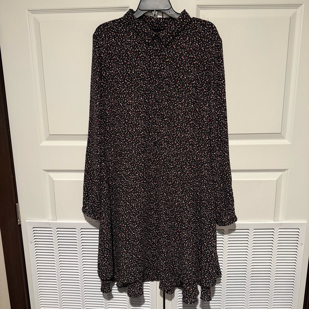 Banana Republic Tall 20 Women’s Lined Dress - 100% Polyester - long sleeve